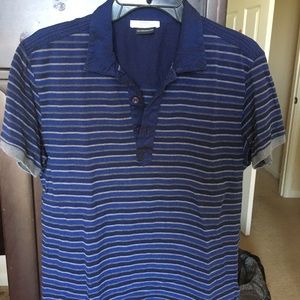 Versace collection 3 button polo